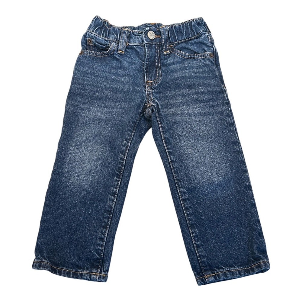 Gap Toddler Medium Wash Denim Jeans Size 2T With Pockets Zipper‎